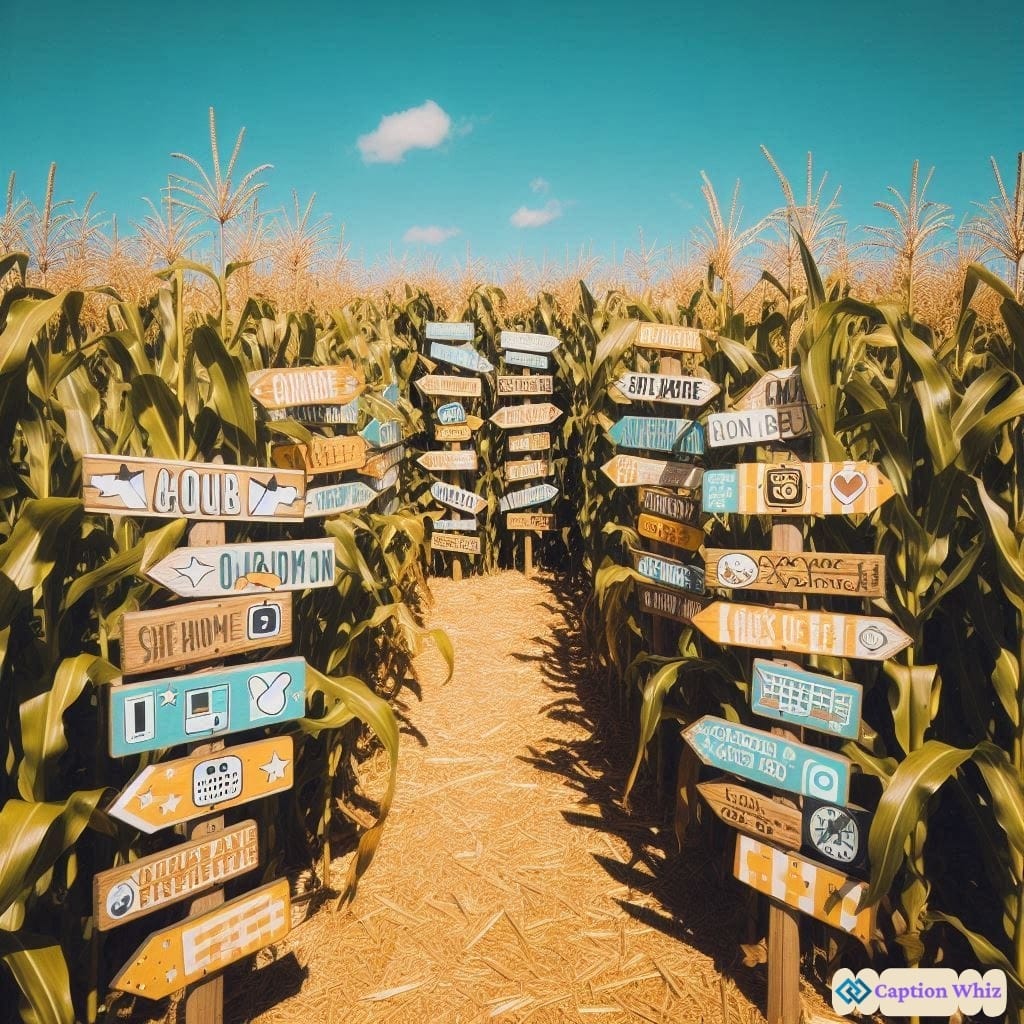 123+ Unforgettable Corn Maze Captions For Instagram and Quotes to Inspire Fun