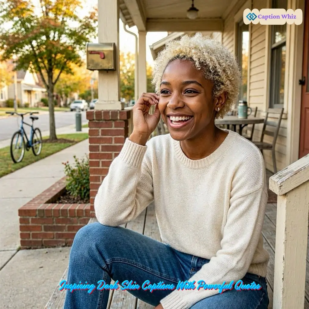 125+ Stunning Dark Skin Captions For Instagram and Quotes to Shine Bright