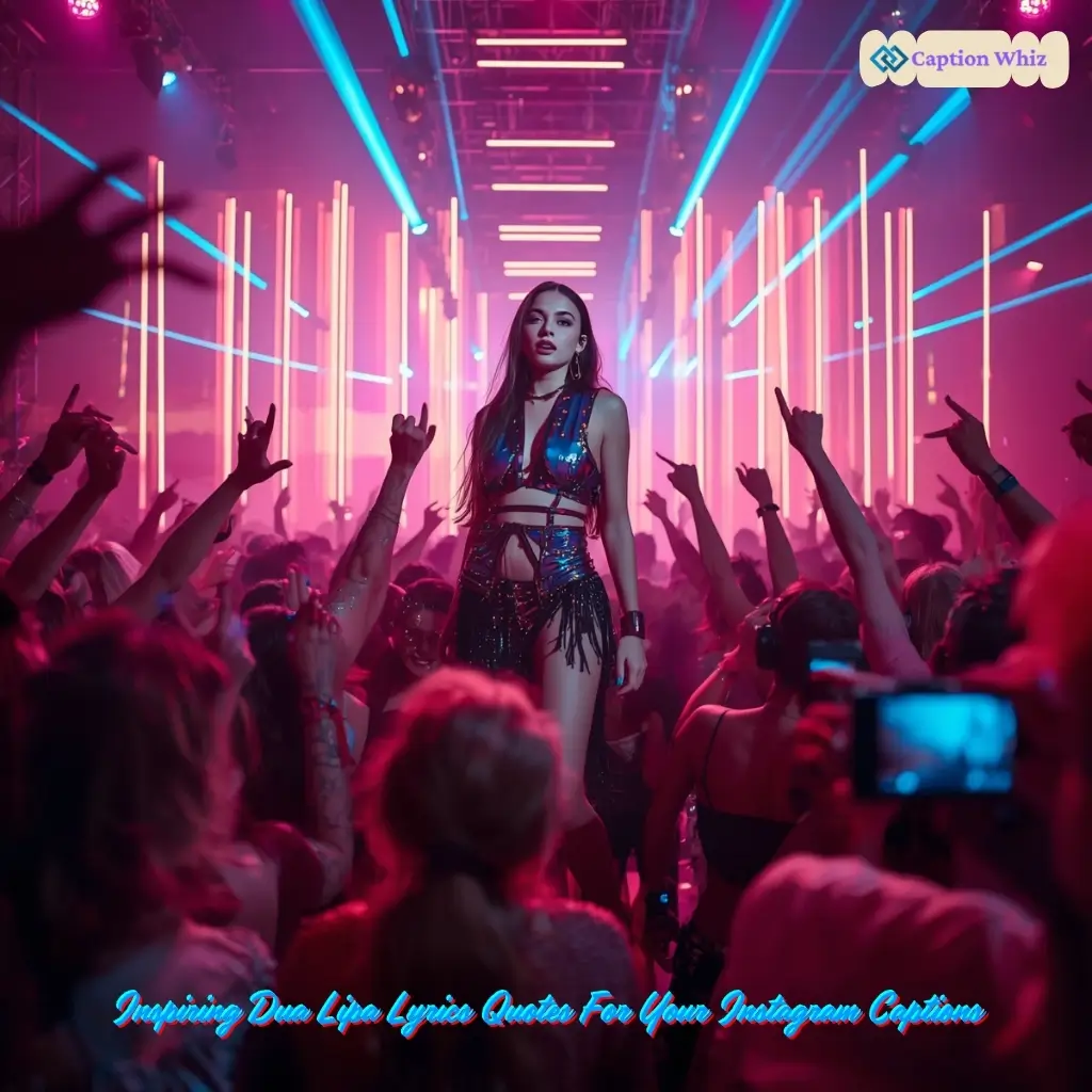 137+ Unforgettable Dua Lipa Lyrics Captions For Instagram and Quotes You Need Now