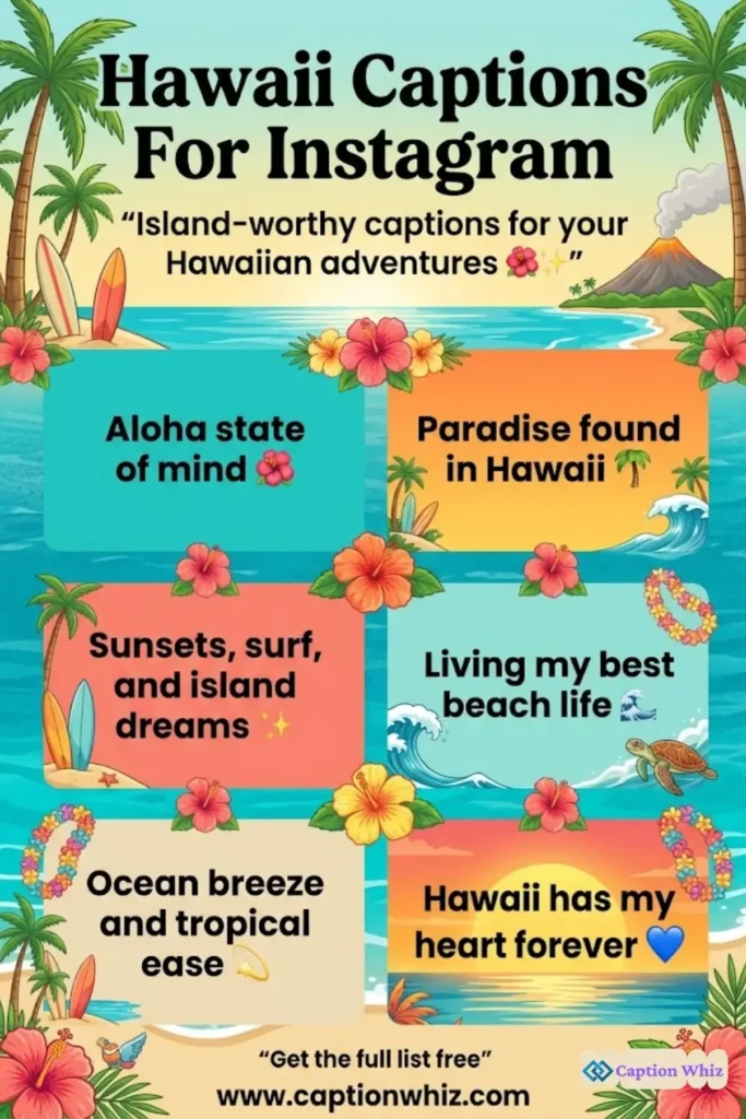 139+ Unforgettable Hawaii Captions For Instagram And Quotes You Need Now