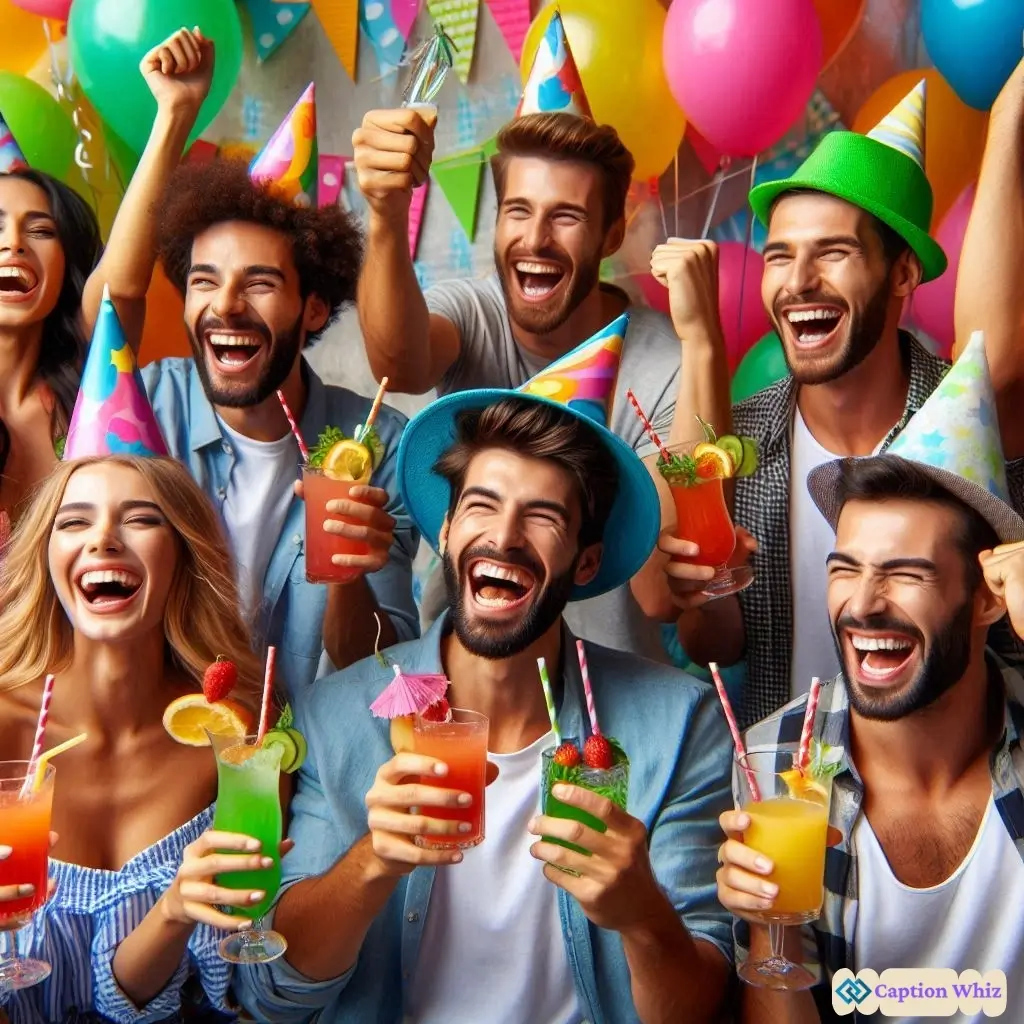 Lighthearted Bachelor Party Captions For The Whole Crew