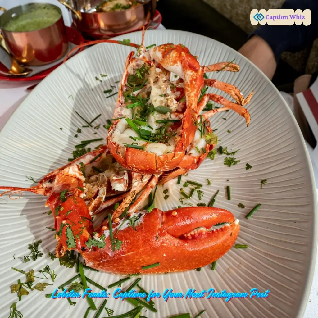 149+ Irresistible Lobster Captions For Instagram That Will Make Waves and Quotes in 2026