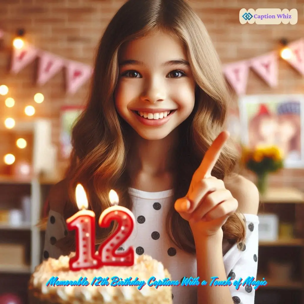 145+ Cute 12th Birthday Captions For Instagram For A Special Day