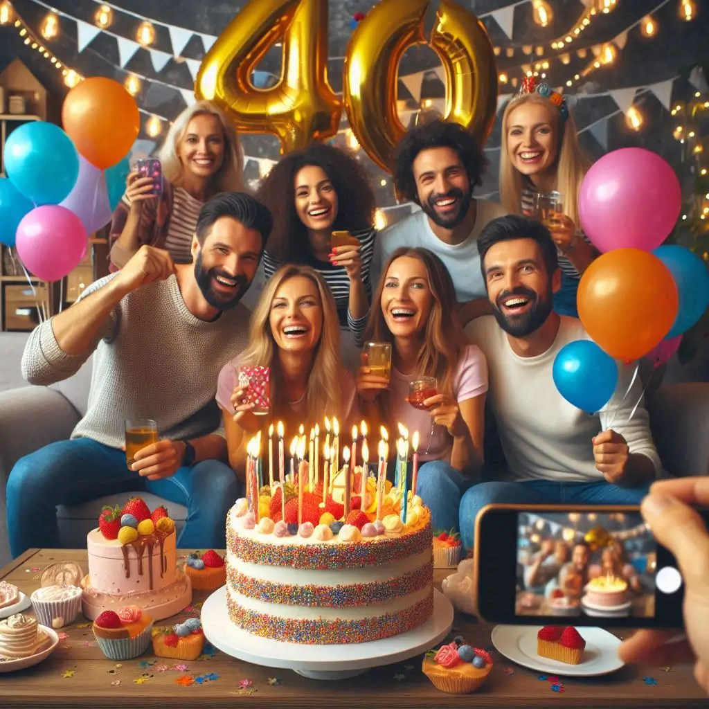 Memorable 40th Birthday Instagram Captions For Every Celebration