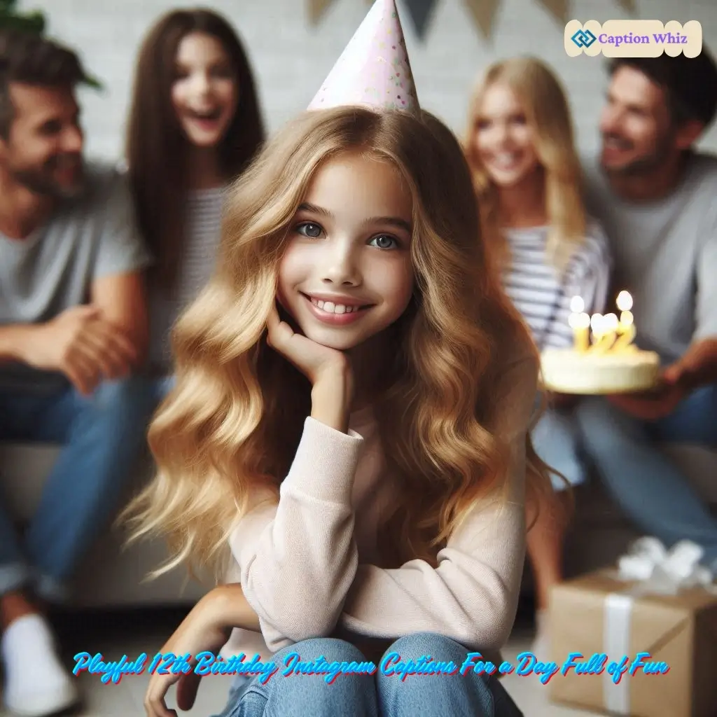145+ Cute 12th Birthday Captions For Instagram For A Special Day
