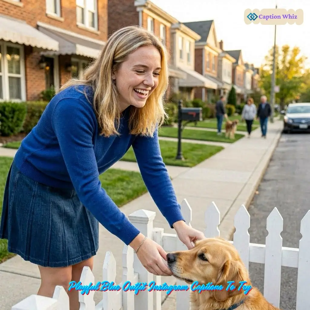135+ Must-Have Blue Outfit Captions For Instagram and Quotes That Dazzle