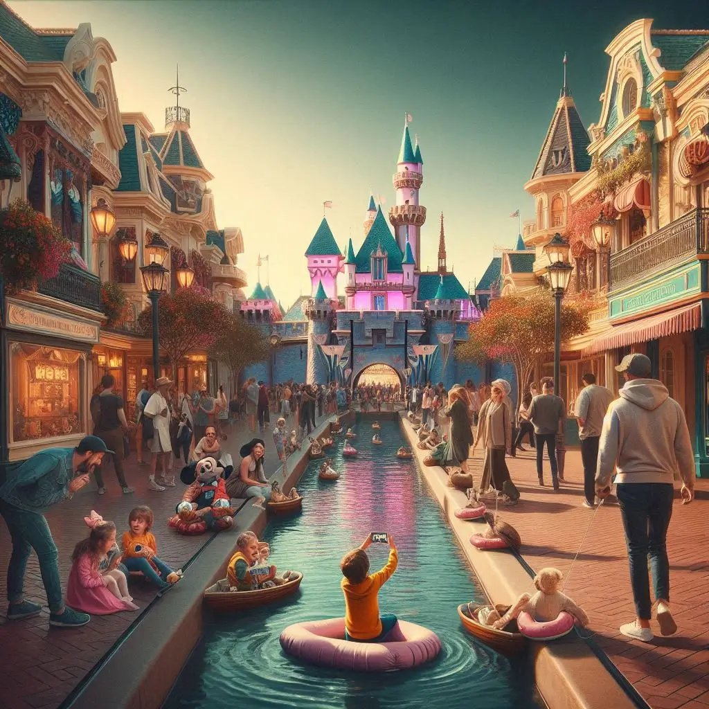 Playful Disneyland Captions Stories