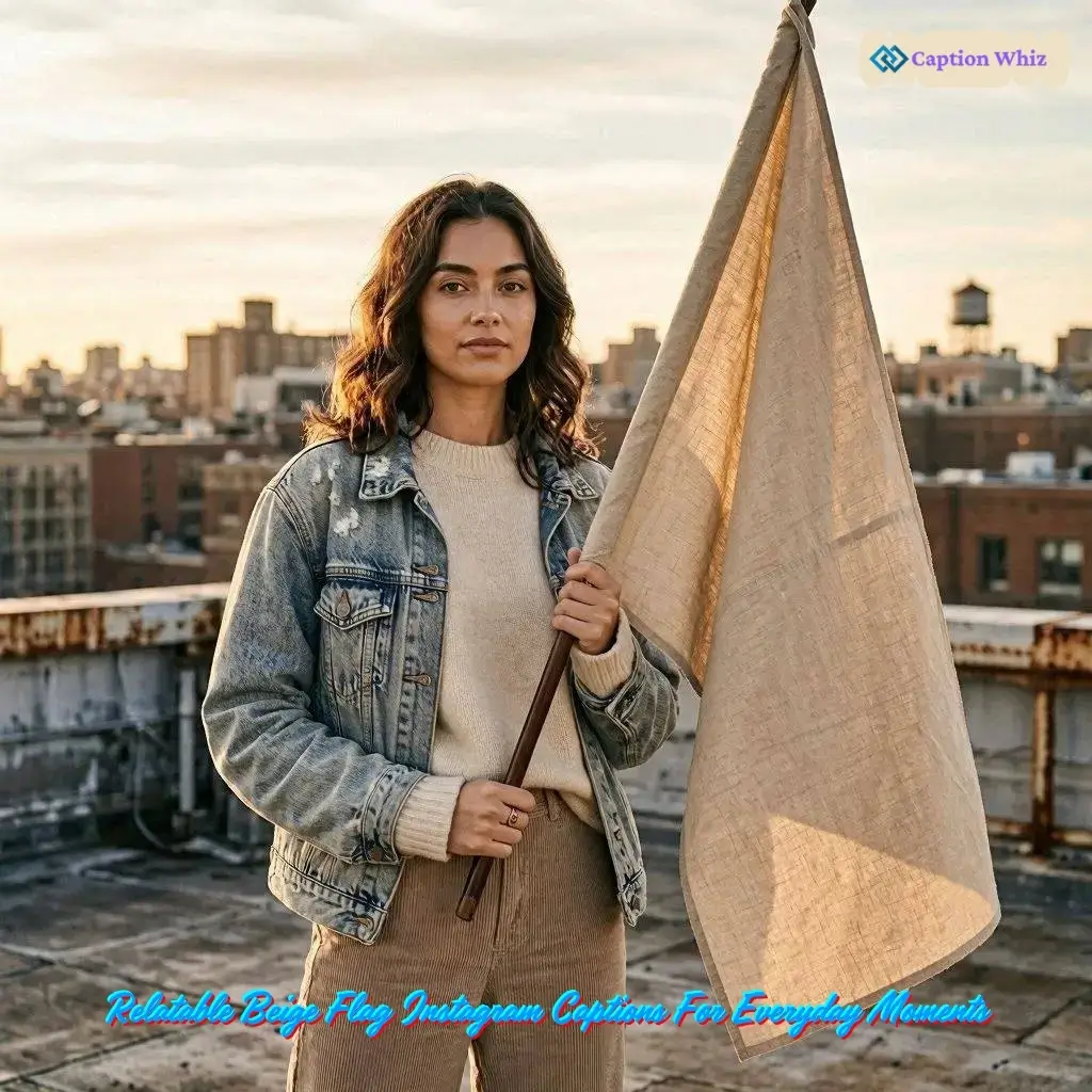 127+ Unforgettable Beige Flag Captions For Instagram That Spark Curiosity and Fun Quotes