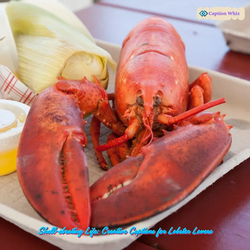 149+ Irresistible Lobster Captions For Instagram That Will Make Waves and Quotes in 2026