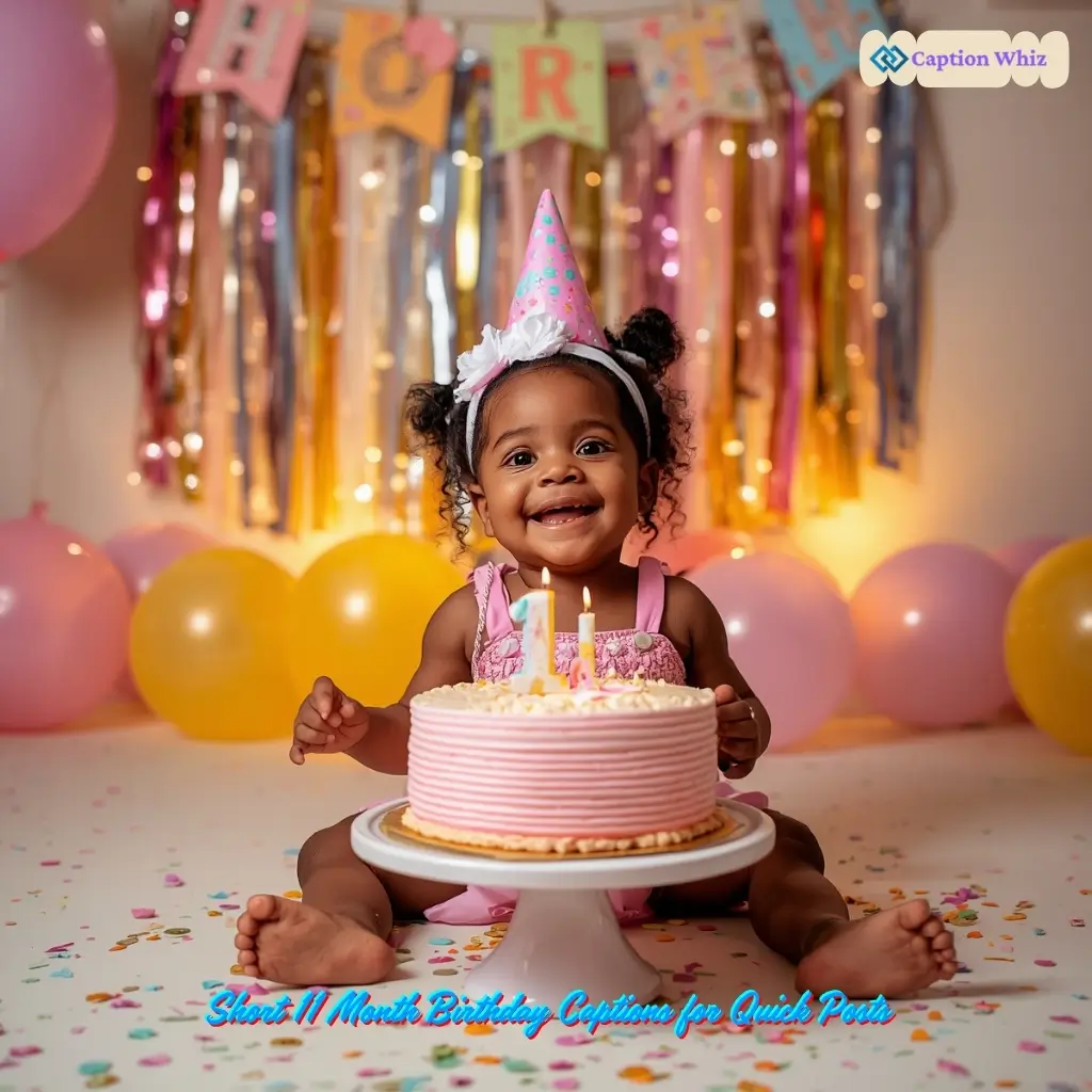 149+ Sweet 11 Month Birthday Captions For Instagram and Quotes For Little Moments