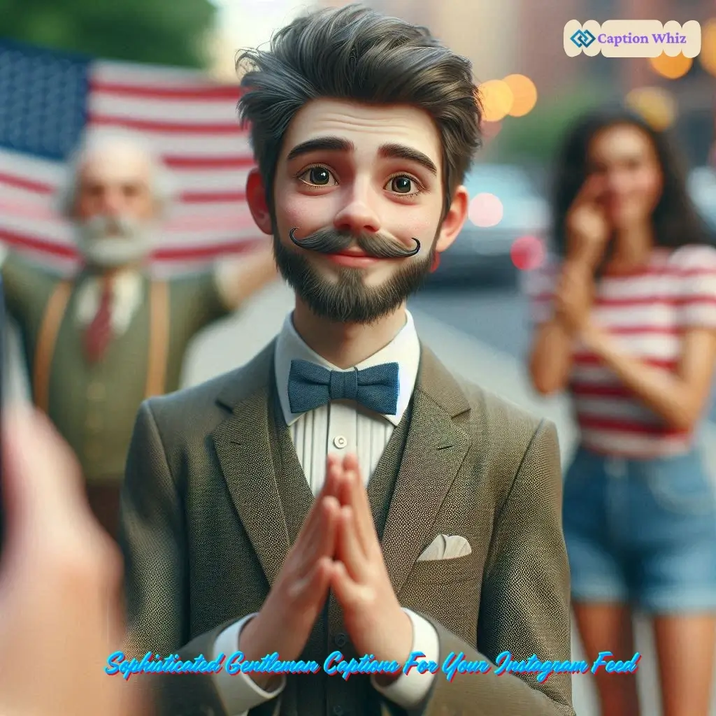139+ Timeless Gentleman Captions For Instagram That Redefine Style and Charm Quotes