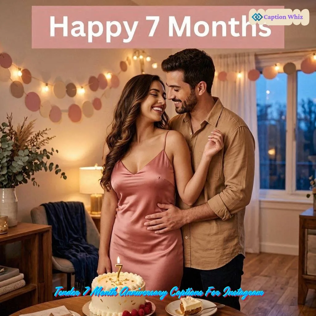 143+ Heartfelt 7 Month Anniversary Captions For Instagram and Quotes to Cherish Love