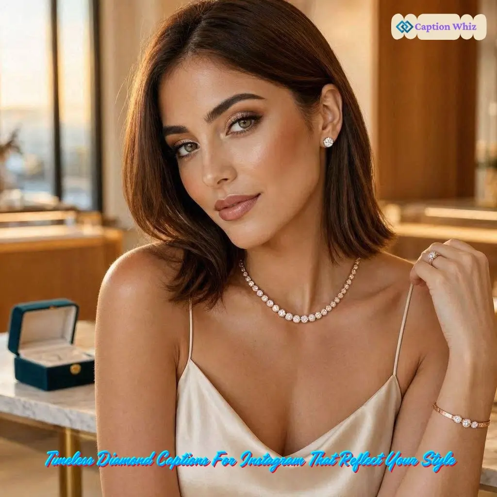 137+ Stunning Diamond Captions For Instagram and Quotes That Sparkle with Charm