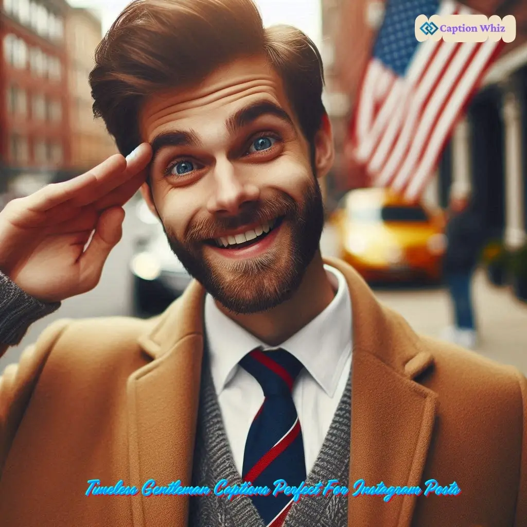 139+ Timeless Gentleman Captions For Instagram That Redefine Style and Charm Quotes