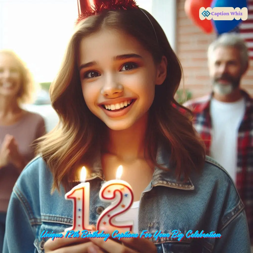 145+ Cute 12th Birthday Captions For Instagram For A Special Day