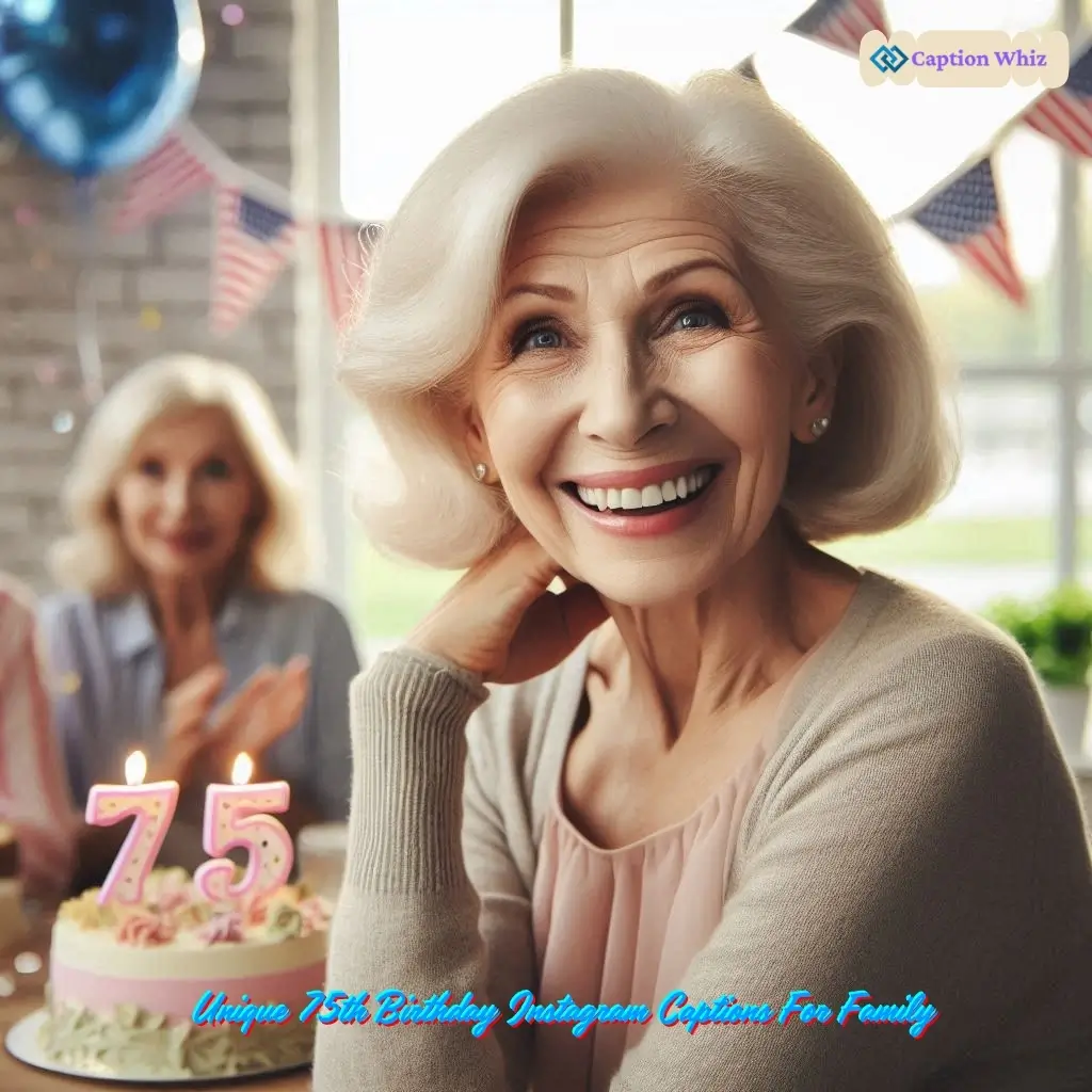 129+ Inspiring 75th Birthday Captions For Instagram and Quotes to Celebrate Life