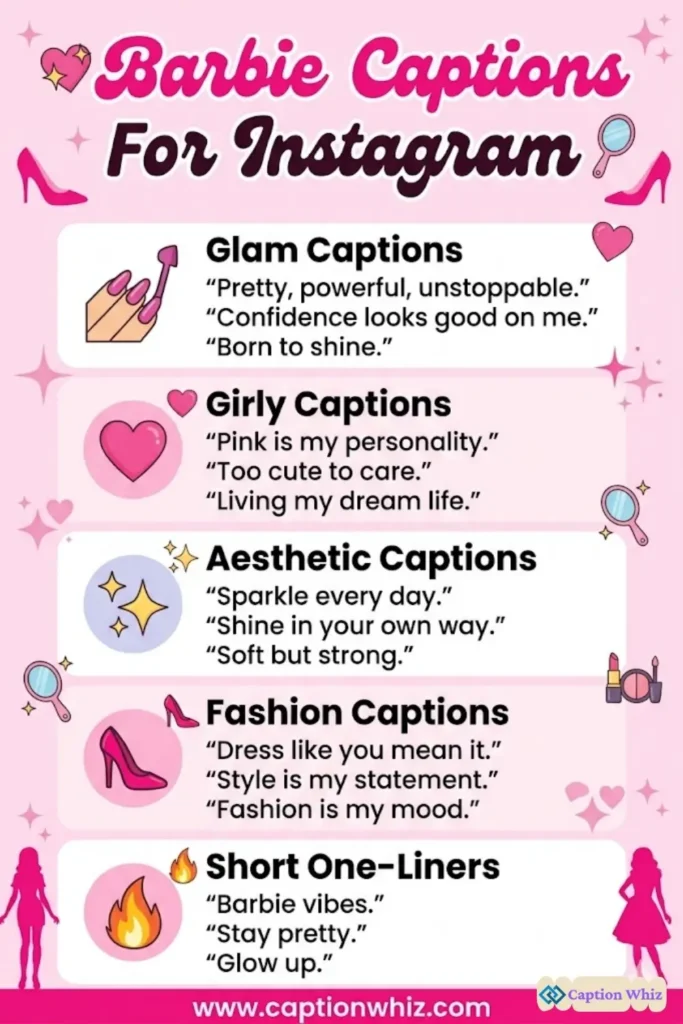 137+ Irresistible Barbie Captions For Instagram That Spark Joy and Inspire Quotes