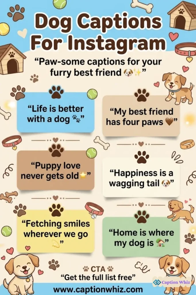 147+ Must-Have Dog Captions For Instagram and Quotes to Spark Joy and Engagement