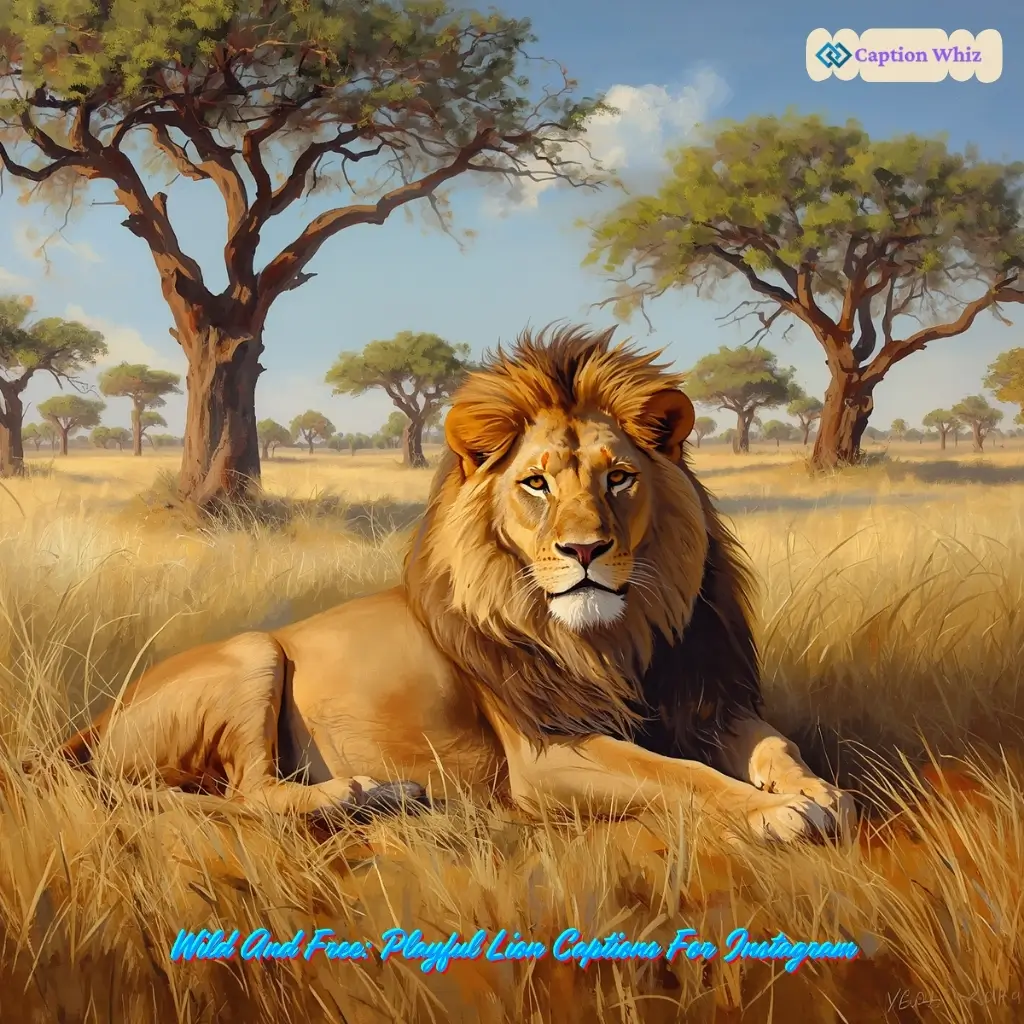 145+ Unforgettable Lion Captions For Instagram and Quotes to Inspire Your Wild Side