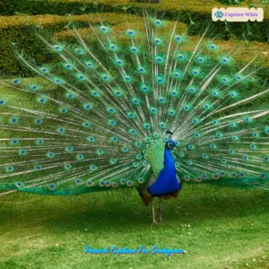 123+ Unforgettable Peacock Captions For Instagram and Quotes That Spark Joy