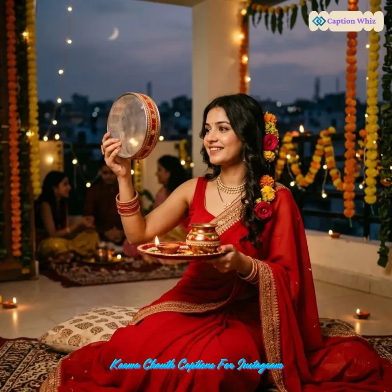 135+ Irresistible Karwa Chauth Captions For Instagram and Quotes to Shine Bright