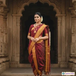 137+ Irresistible Nauvari Saree Captions For Instagram and Quotes That Dazzle