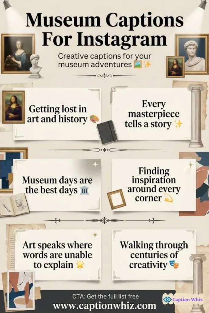 127+ Essential Museum Captions For Instagram and Quotes That Spark Curiosity