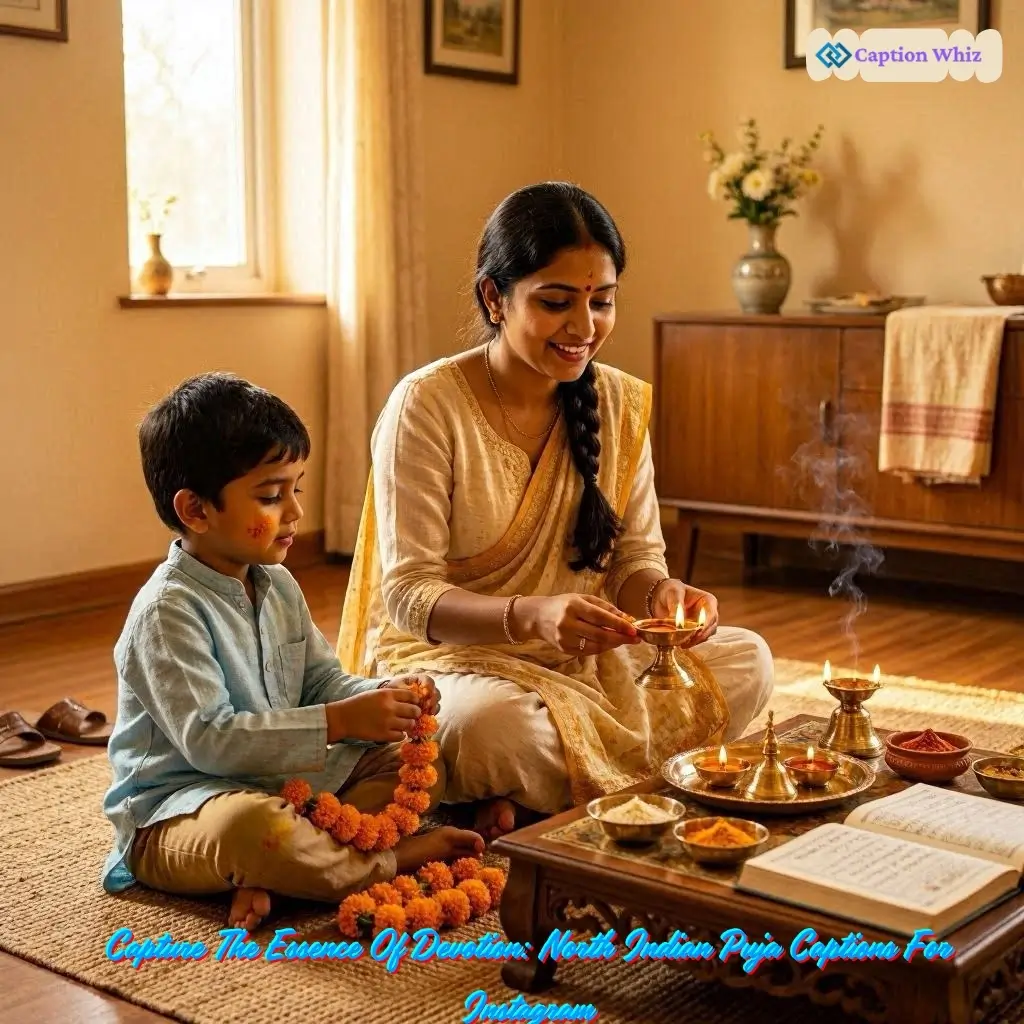 125+ Essential North Indian Puja Captions For Instagram and Quotes to Shine Bright