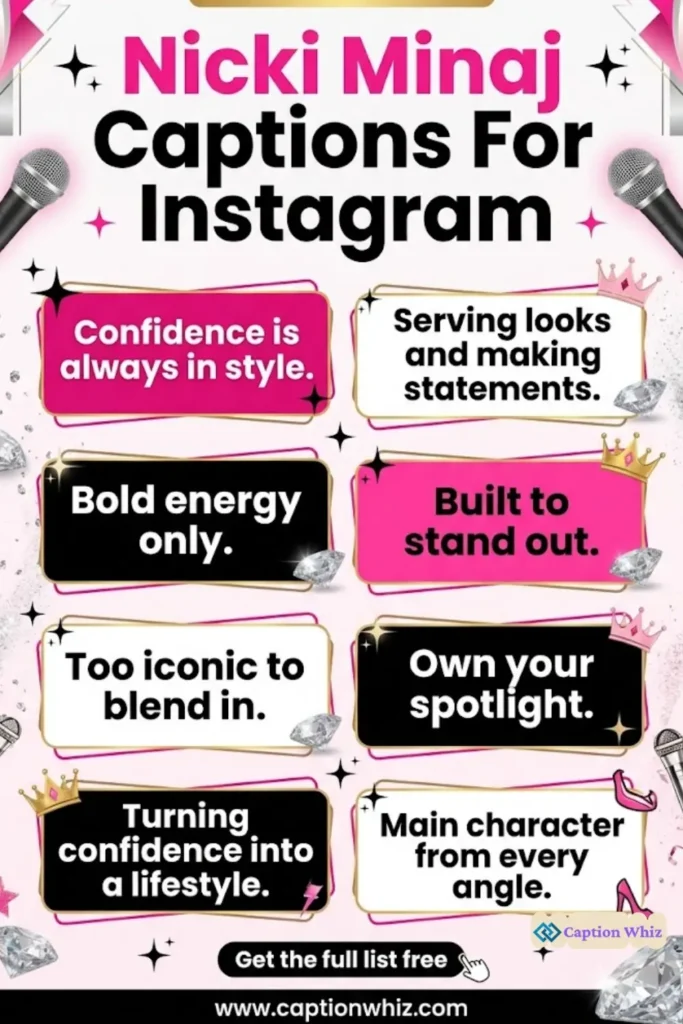 143+ Unforgettable Nicki Minaj Captions For Instagram and Quotes You Need Now