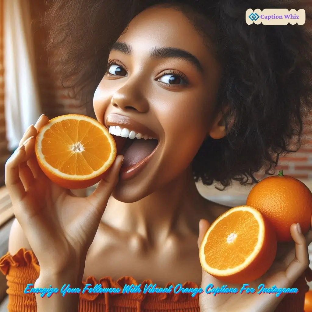 137+ Unforgettable Orange Captions For Instagram and Quotes That Shine Bright
