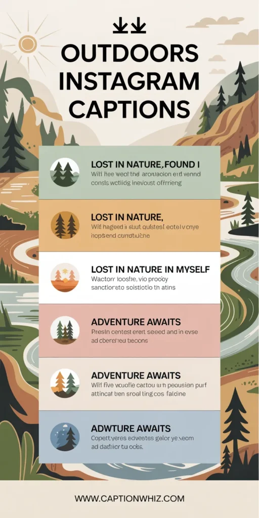 135+ Unforgettable Outdoors Captions For Instagram and Quotes to Inspire Adventure