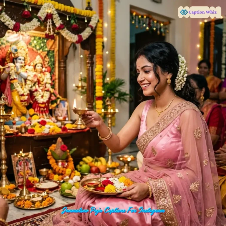 Janmotsav Puja Captions For Instagram