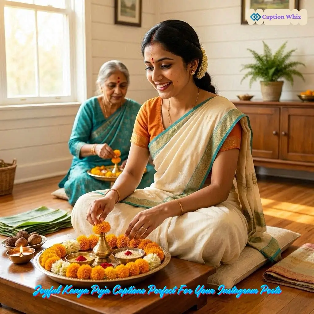 125+ Amazing Kanya Puja Captions For Instagram and Quotes to Shine Bright