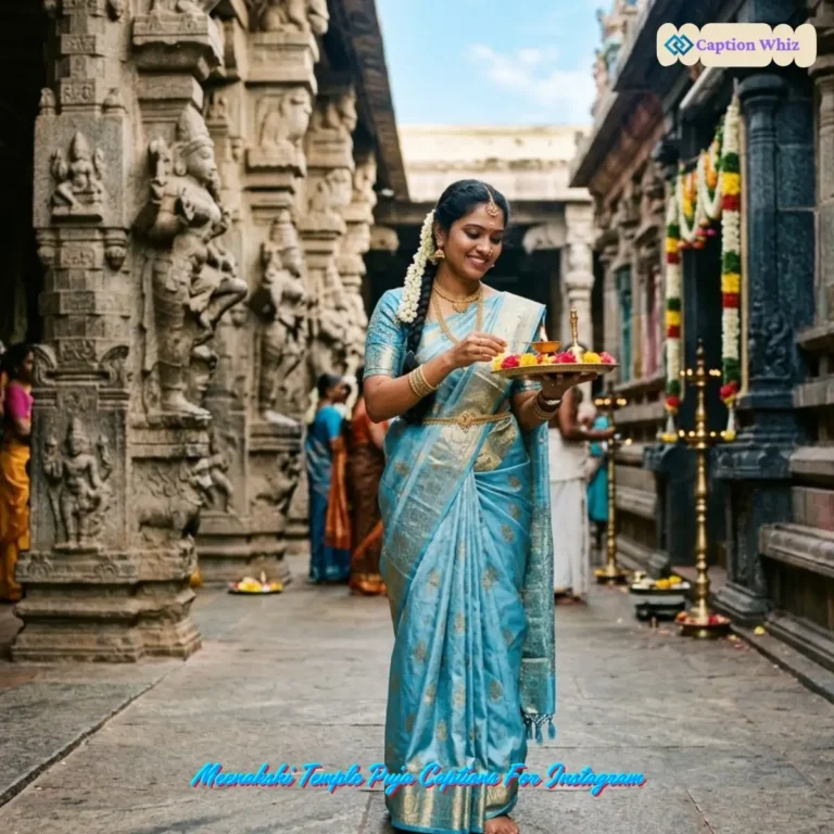 Meenakshi Temple Puja Captions For Instagram