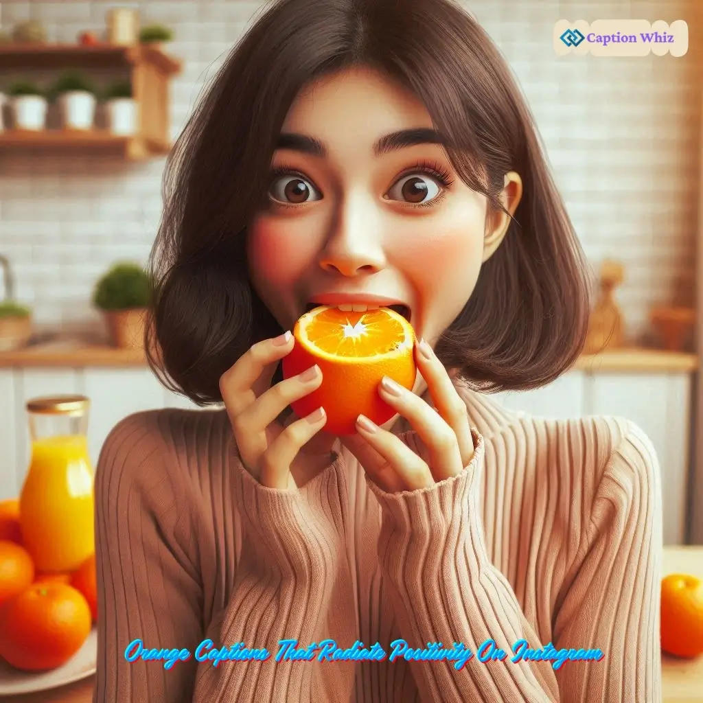 137+ Unforgettable Orange Captions For Instagram and Quotes That Shine Bright
