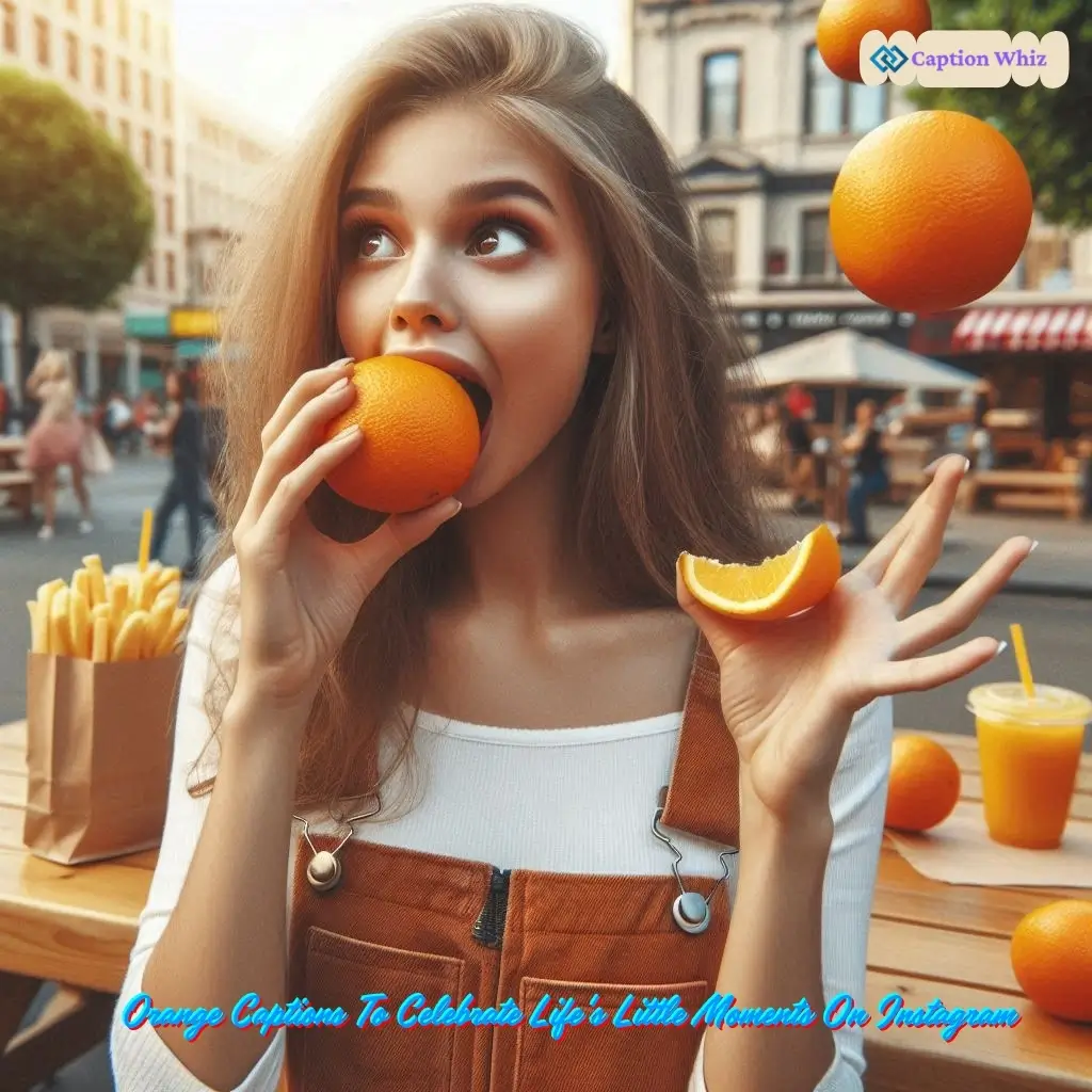 137+ Unforgettable Orange Captions For Instagram and Quotes That Shine Bright