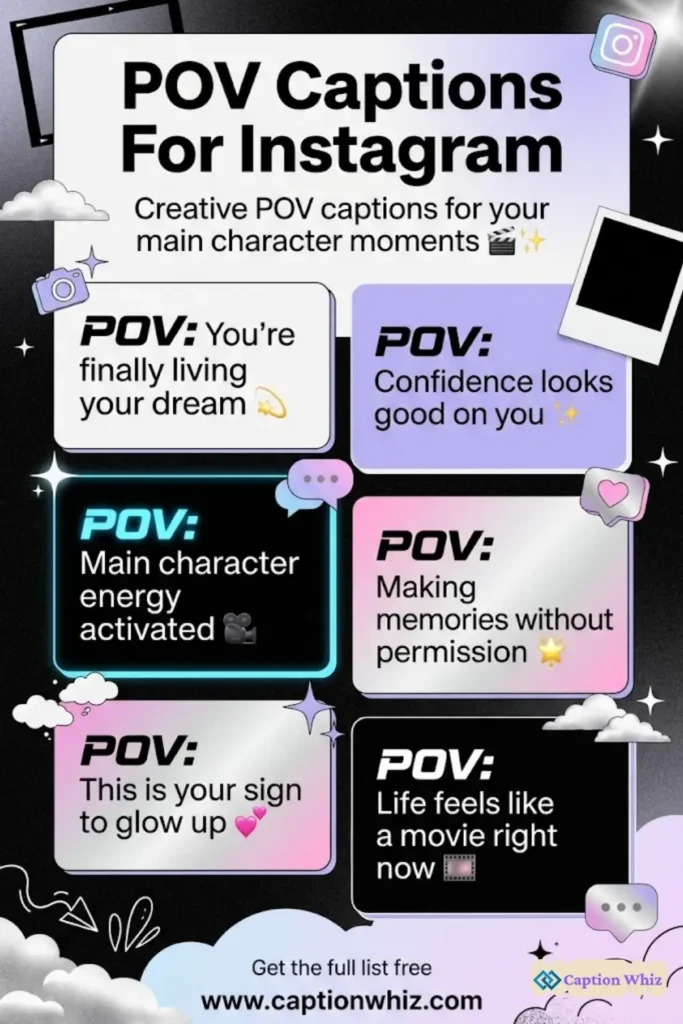 139+ Unforgettable POV Captions For Instagram That Will Transform Your Quotes Game