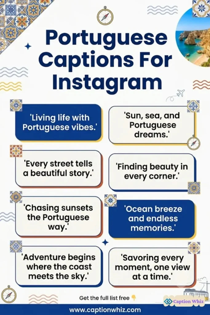 157+ Essential Portuguese Captions For Instagram That Spark Curiosity and Inspiration in 2026
