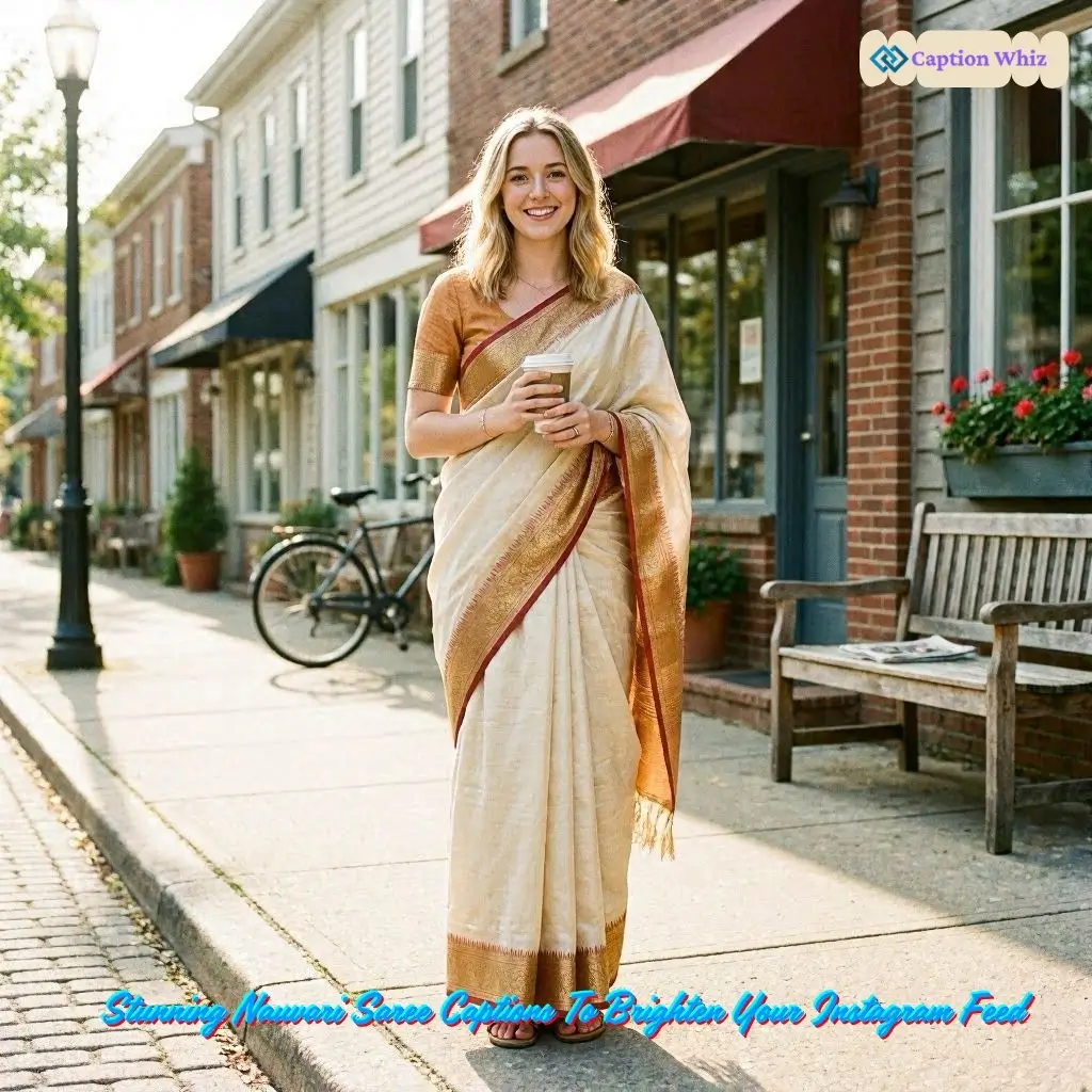137+ Irresistible Nauvari Saree Captions For Instagram and Quotes That Dazzle
