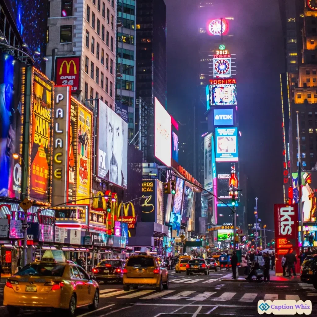125+ Unforgettable Time Square Captions For Instagram and Quotes You Need Now