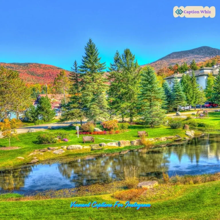 145+ Must-See Vermont Captions For Instagram and Quotes That Inspire Adventure