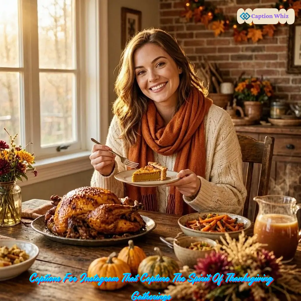 137+ Unforgettable Thanksgiving Captions For Instagram and Quotes to Share Gratitude