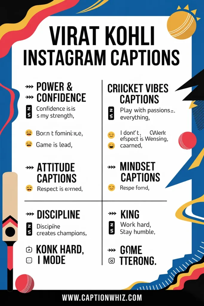 149+ Must-Have Virat Kohli Captions For Instagram and Quotes That Inspire Greatness
