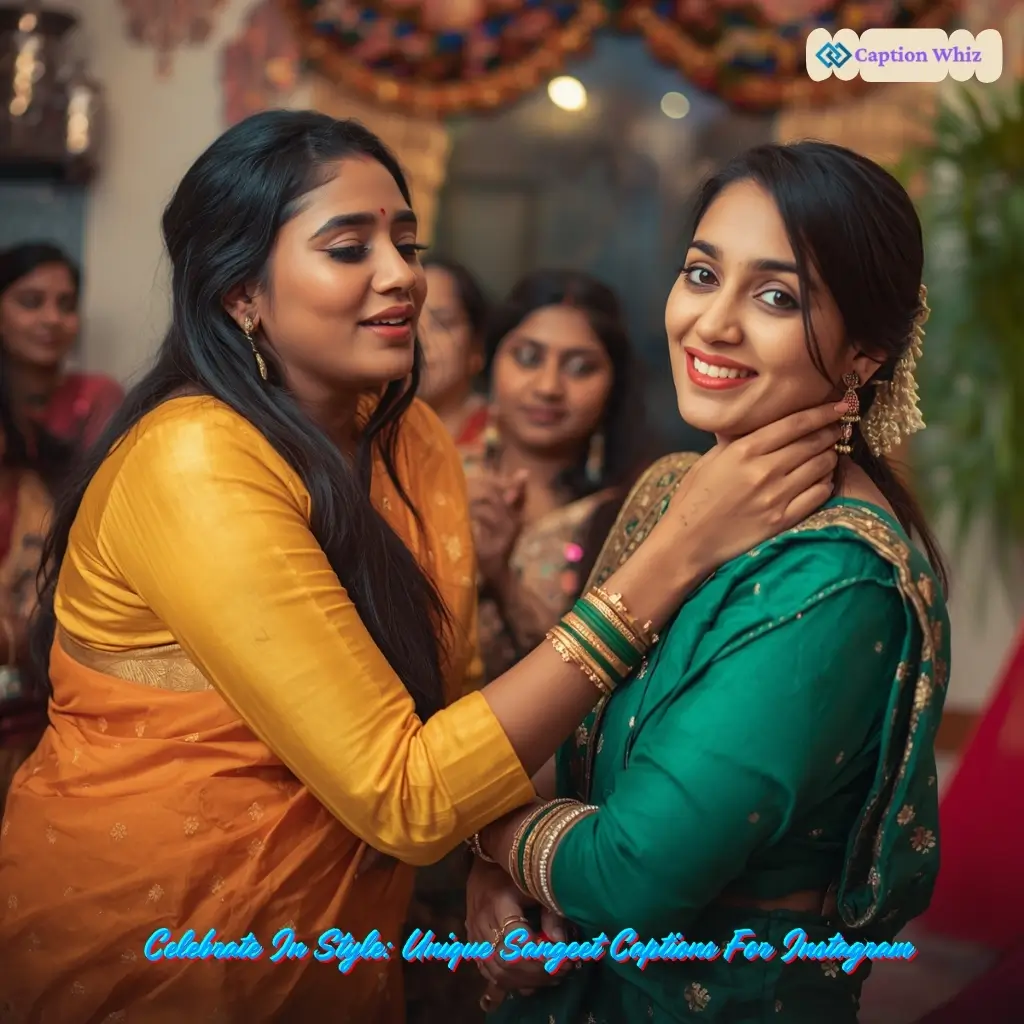 125+ Irresistible Sangeet Captions For Instagram and Quotes That Spark Joy