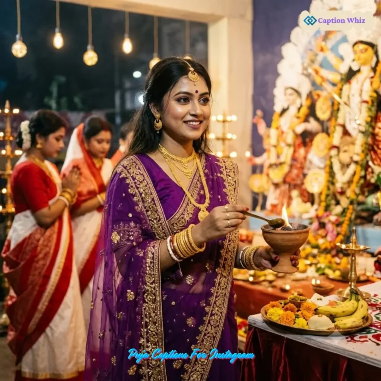 Puja Captions For Instagram