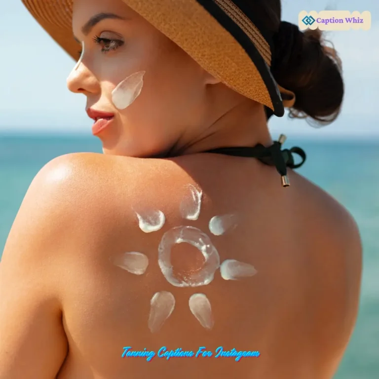 Tanning Captions For Instagram