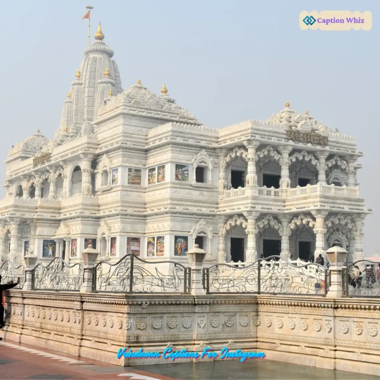 Vrindavan Captions For Instagram