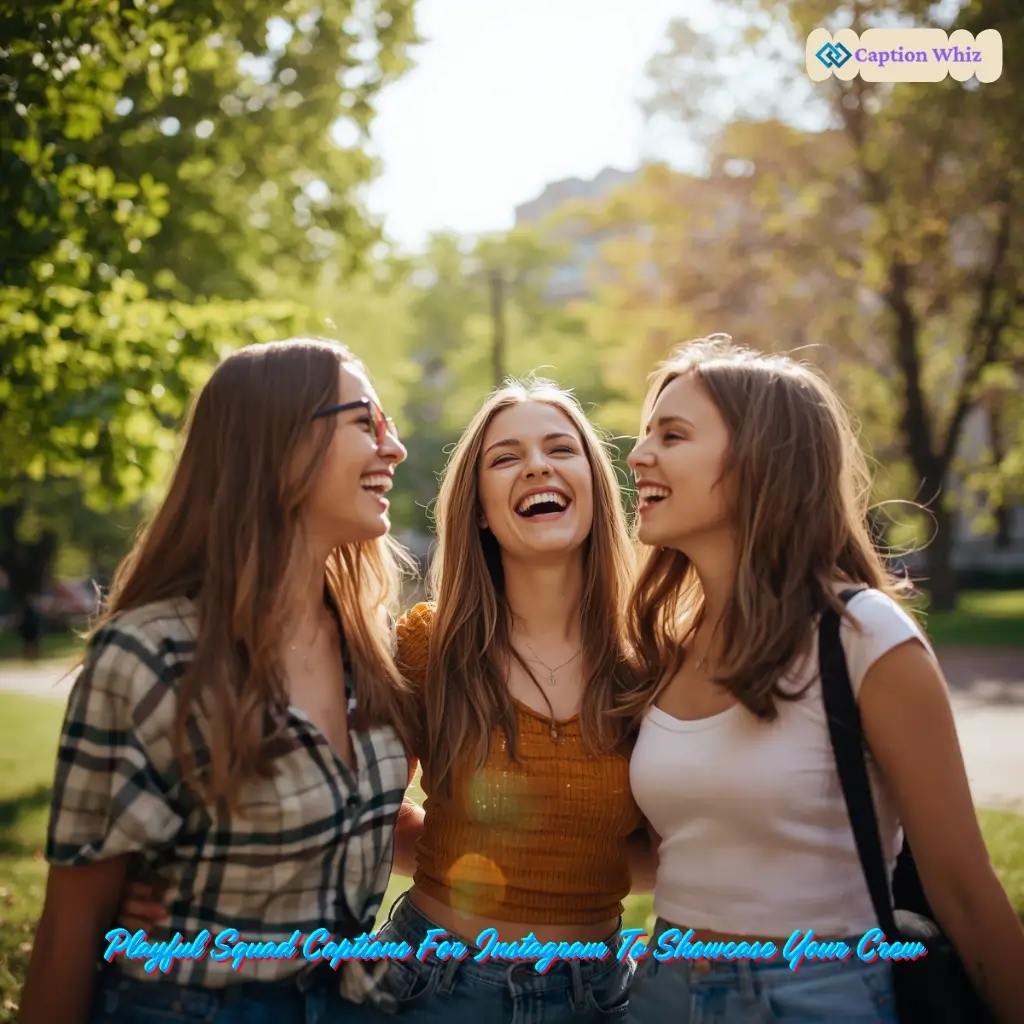 123+ Unforgettable Squad Captions For Instagram and Quotes That Spark Joy